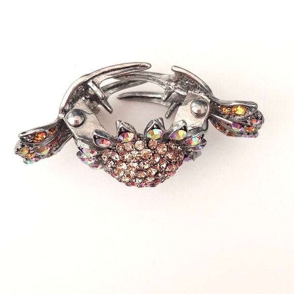 Soho crystal and metal sunflower hair clip - Picture 6 of 8